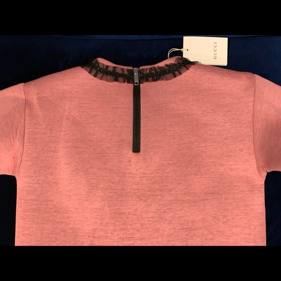 Gucci girls pink sweatshirt - Picture 4 of 7